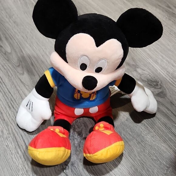 EUC Mikey Mouse Junior Sound Plush - Picture 1 of 4